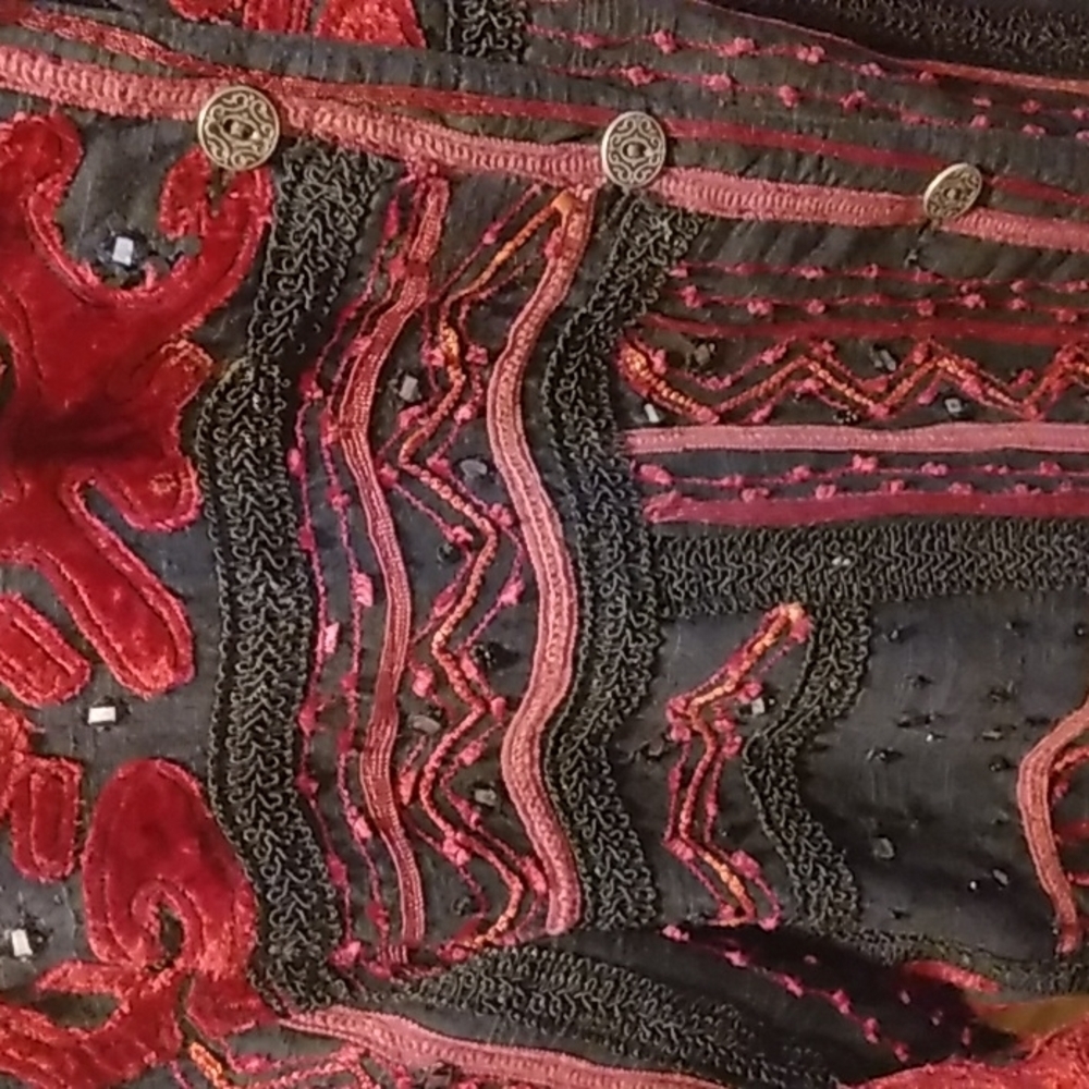 Chico's womsn's jacket sz 3 - Picture 3 of 10